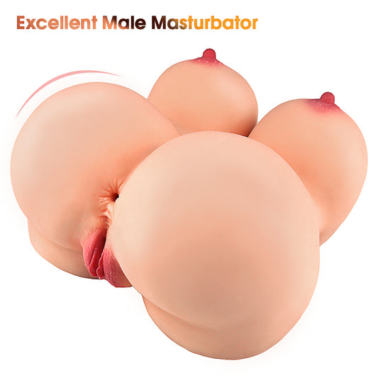 MA044 KOMIOH Realistic TPE Sex Toys Breast Ass Masturbator